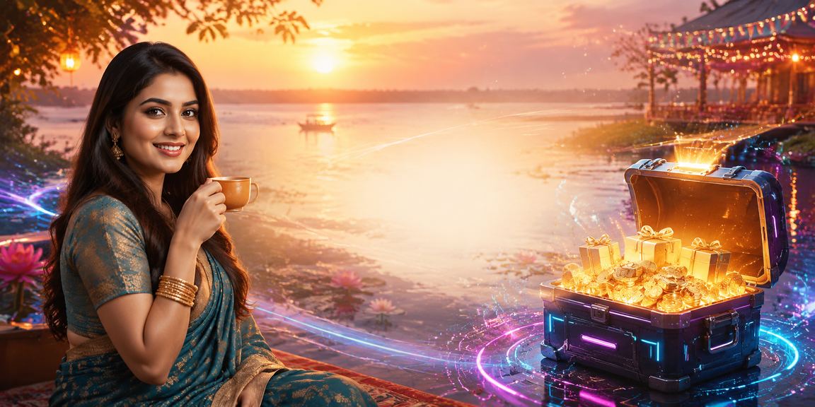 A Bangladeshi model participates in the eg333 toss prediction promotion in Rajshahi