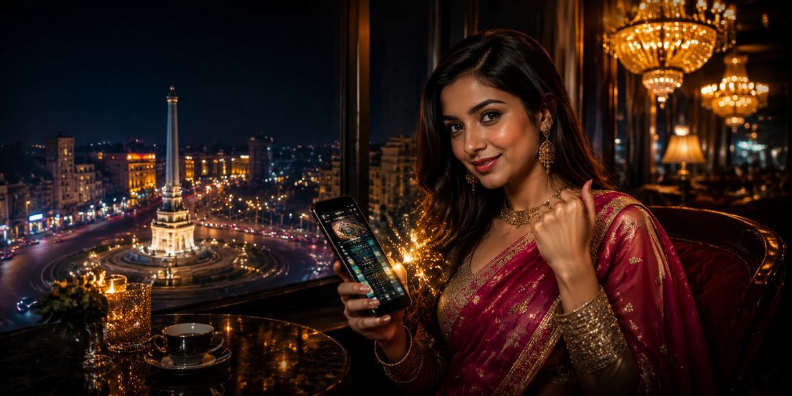 A user in Rangpur claiming an eg333 promotion on mobile while wearing a saree