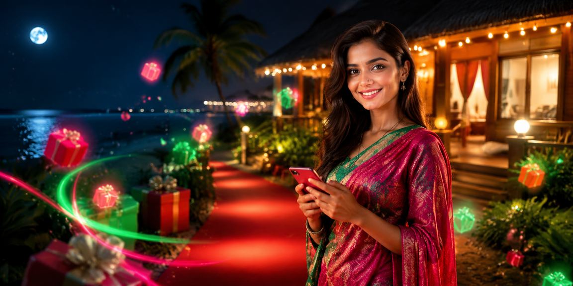 A user claiming rewards at Saint Martin's Island via eg333 mobile payment
